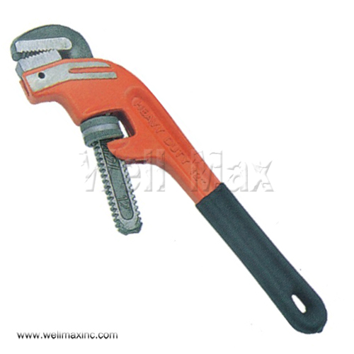 All Size Offset Pipe Wrench With Dipped Handle